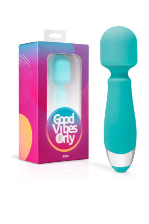 Aida Wand Massager vibrator - Groen