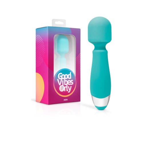 Wehkamp Good Vibes Only Aida Wand Massager vibrator - Groen aanbieding