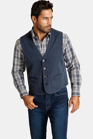 gilet Plus Size TORELL blauw