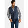 Jan Vanderstorm gilet Plus Size TORELL blauw