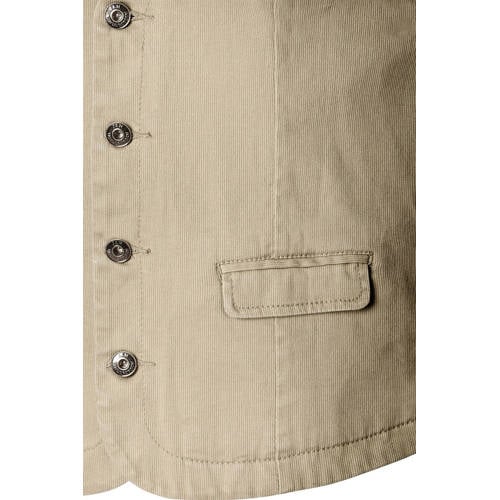 Jan Vanderstorm gilet Plus Size TORELL beige afbeelding
