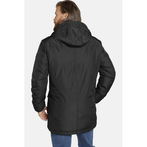 Jan Vanderstorm parka jas Plus Size BOTULFR zwart afbeelding
