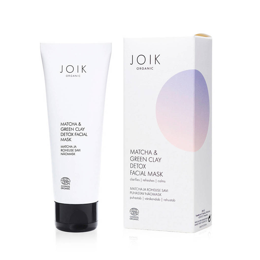 JOIK Matcha & Green Clay Detox gezichtsmasker - 75ml