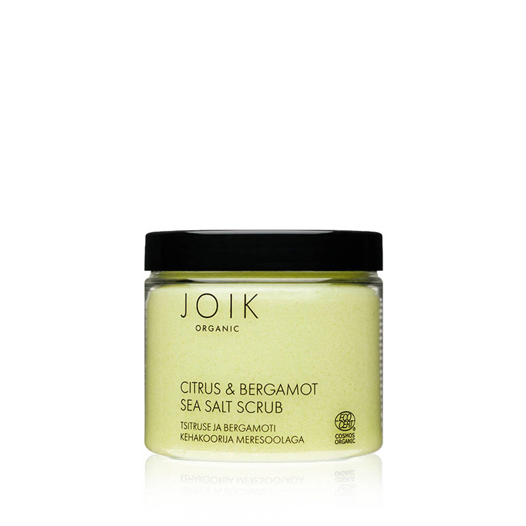 JOIK Citrus & Bergamot Sea Salt scrub - 240gr