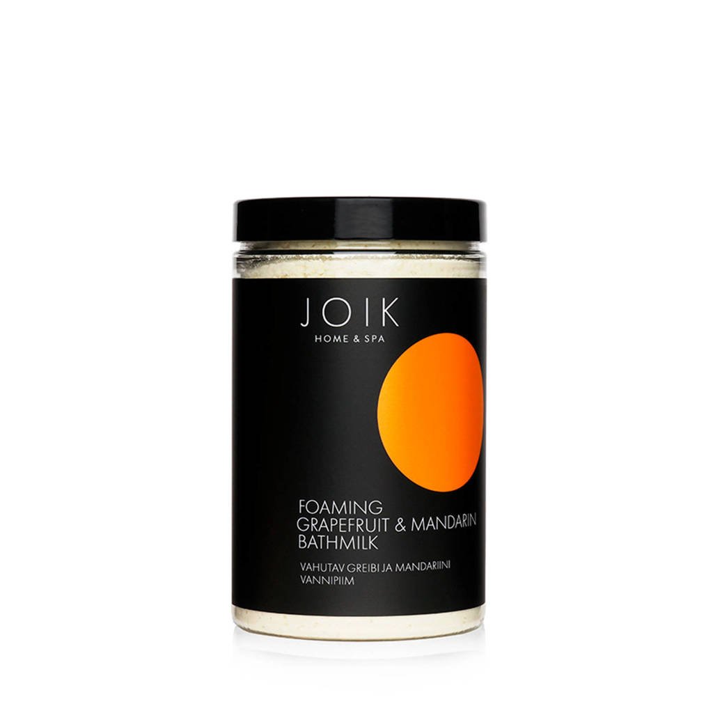 JOIK Foaming Grapefruit & Mandarin bath milk - 400gr.
