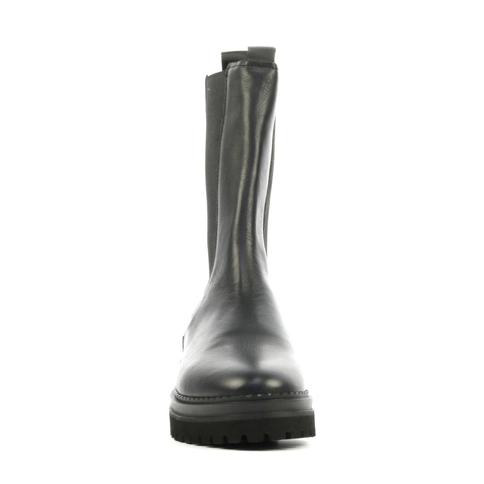 Nubikk Fae Adams hoge leren chelsea boots zwart | wehkamp