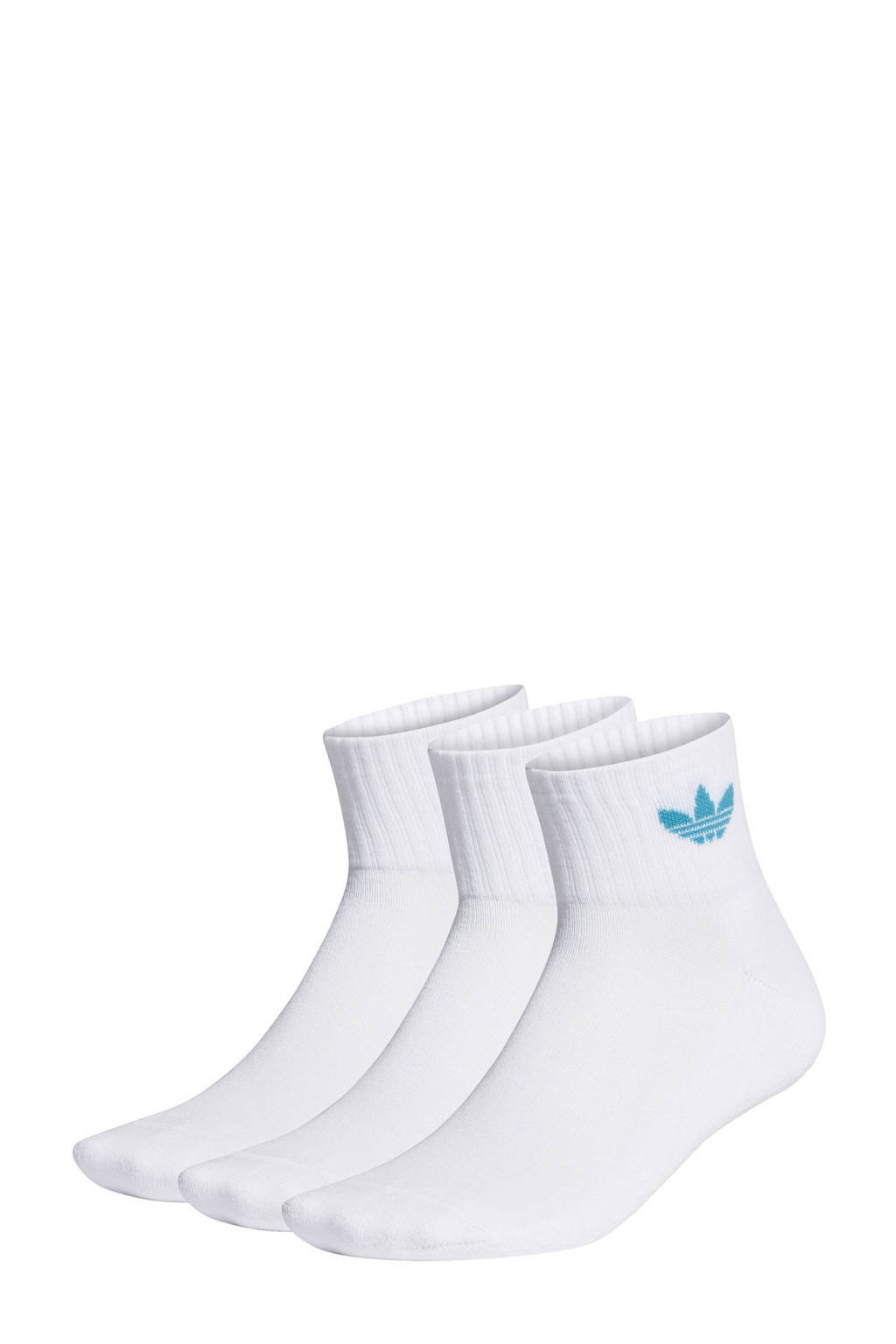 adidas Originals sportsokken - set van 3 wit, Wit