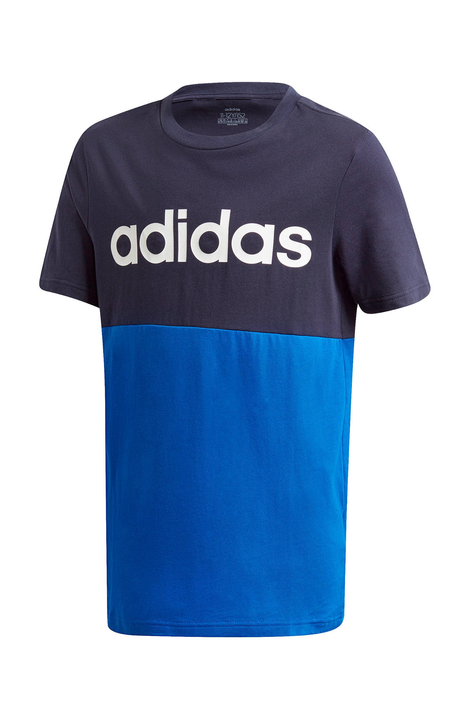 adidas blauw shirt