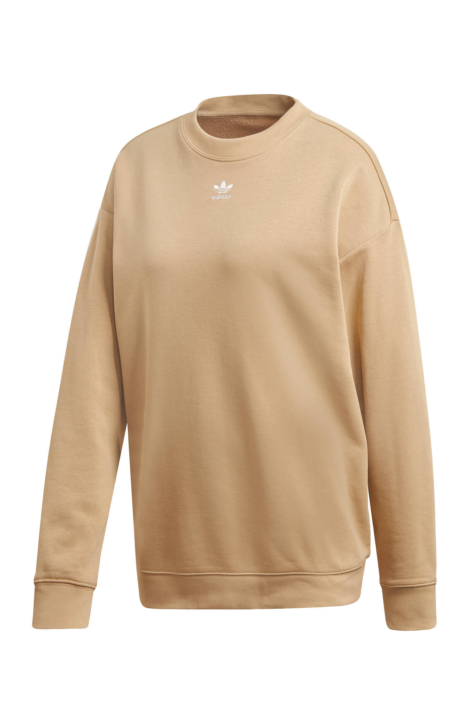 adidas Originals sweater lichtbruin | wehkamp adidas Originals sweater beige | wehkamp