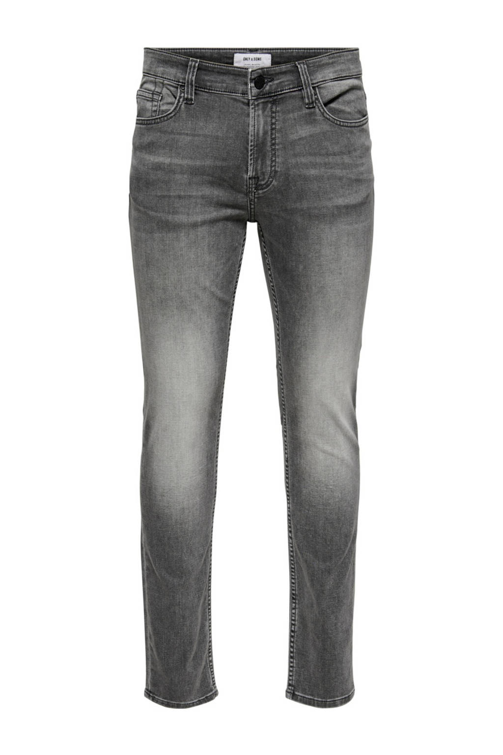 ONLY & SONS slim fit jog denim Loom grijs, Grey denim