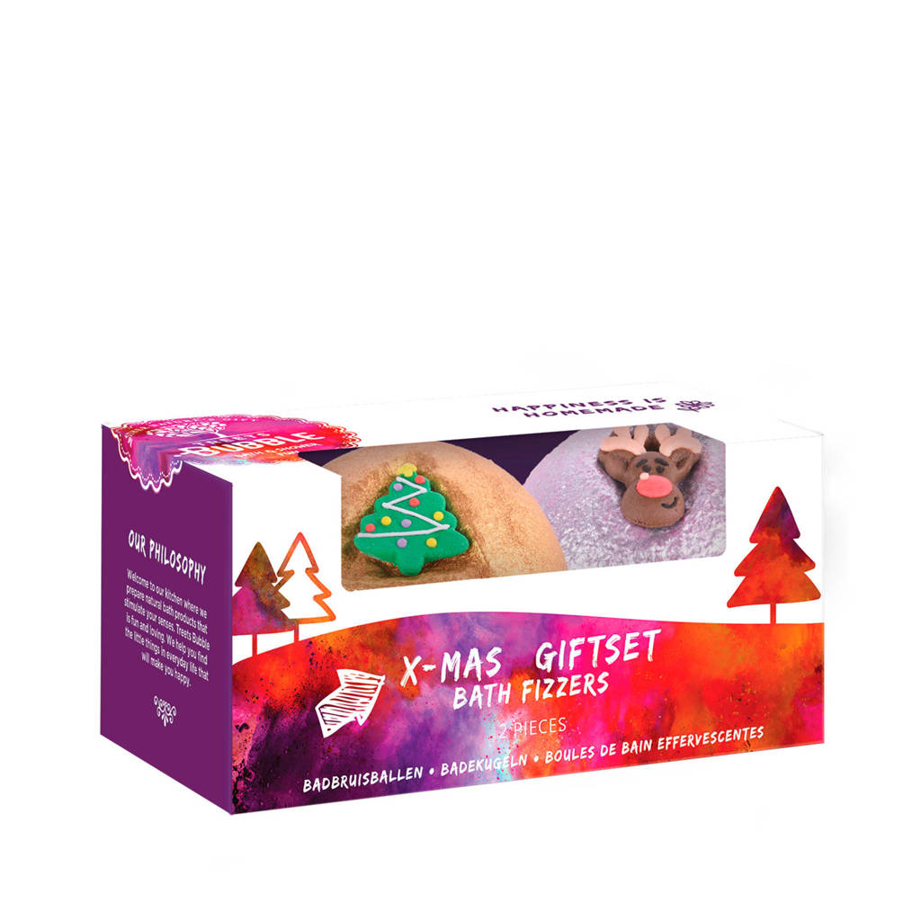 Treets X-Mas Set gold & silver bruisballenset