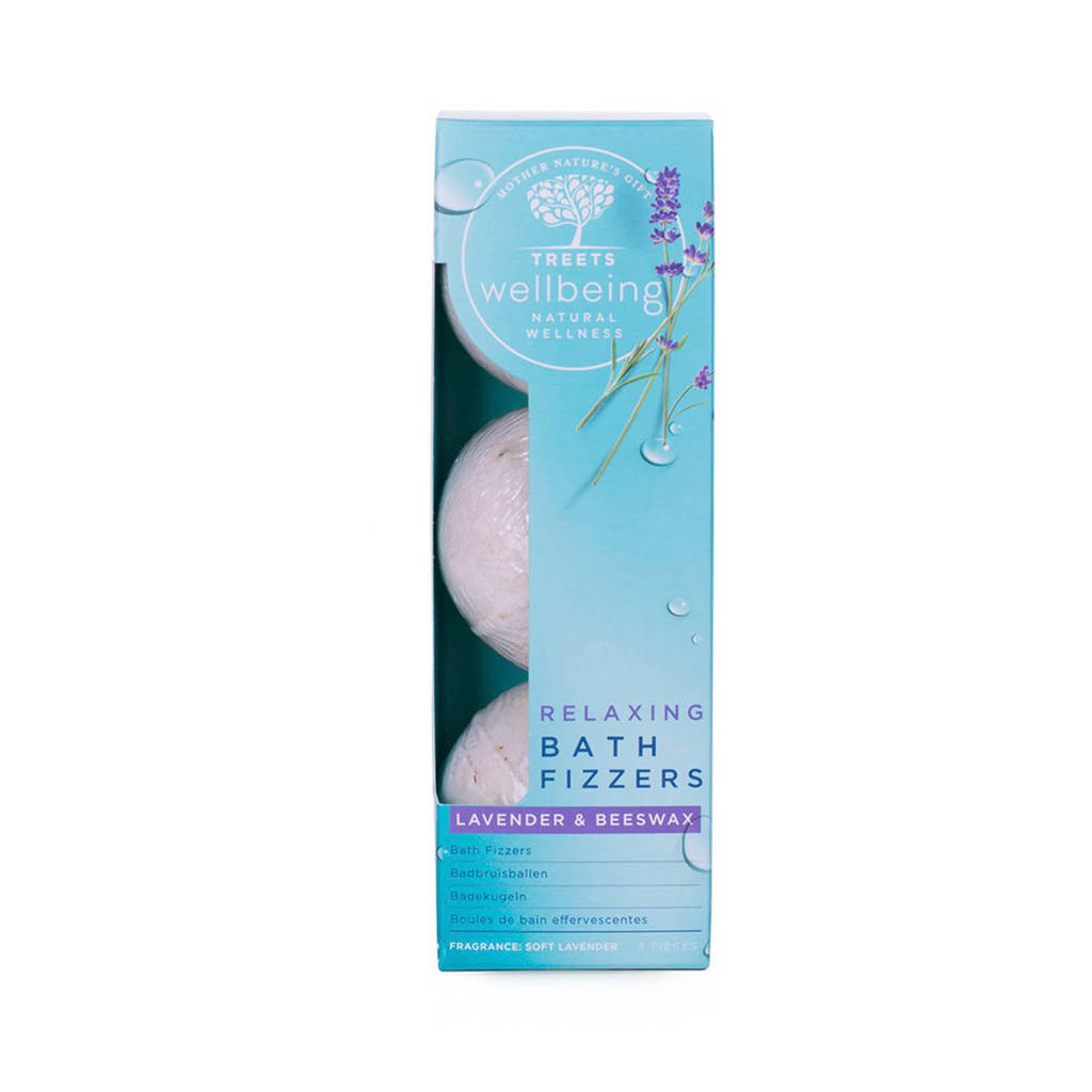 Treets Bath Fizzers Relaxing bruisballenset