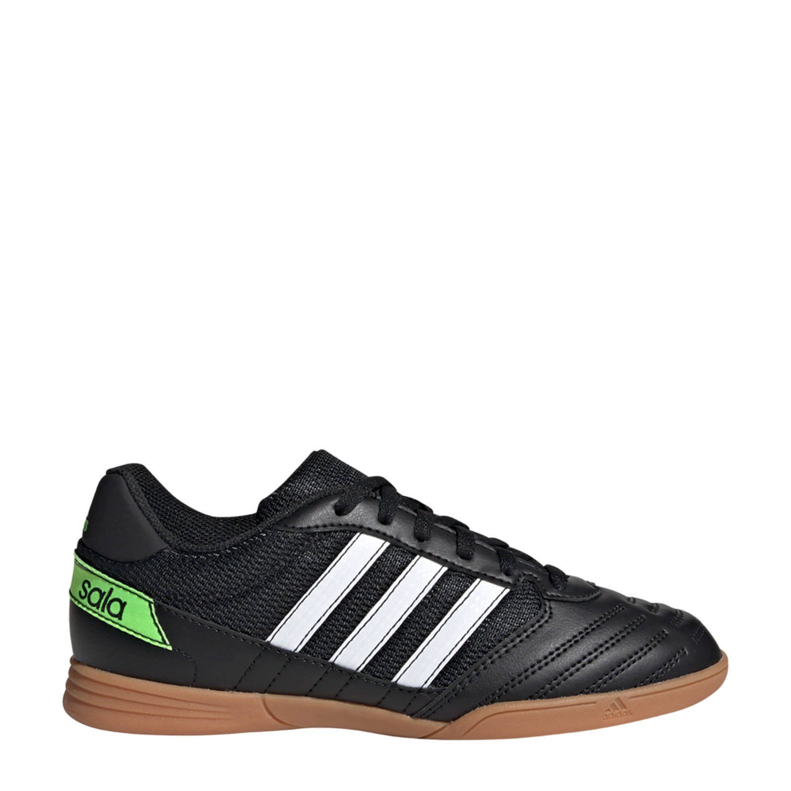 Adidas Kids adidas Super Sala Zaalvoetbalschoenen(IN)Kids Zwart Wit Groen online kopen