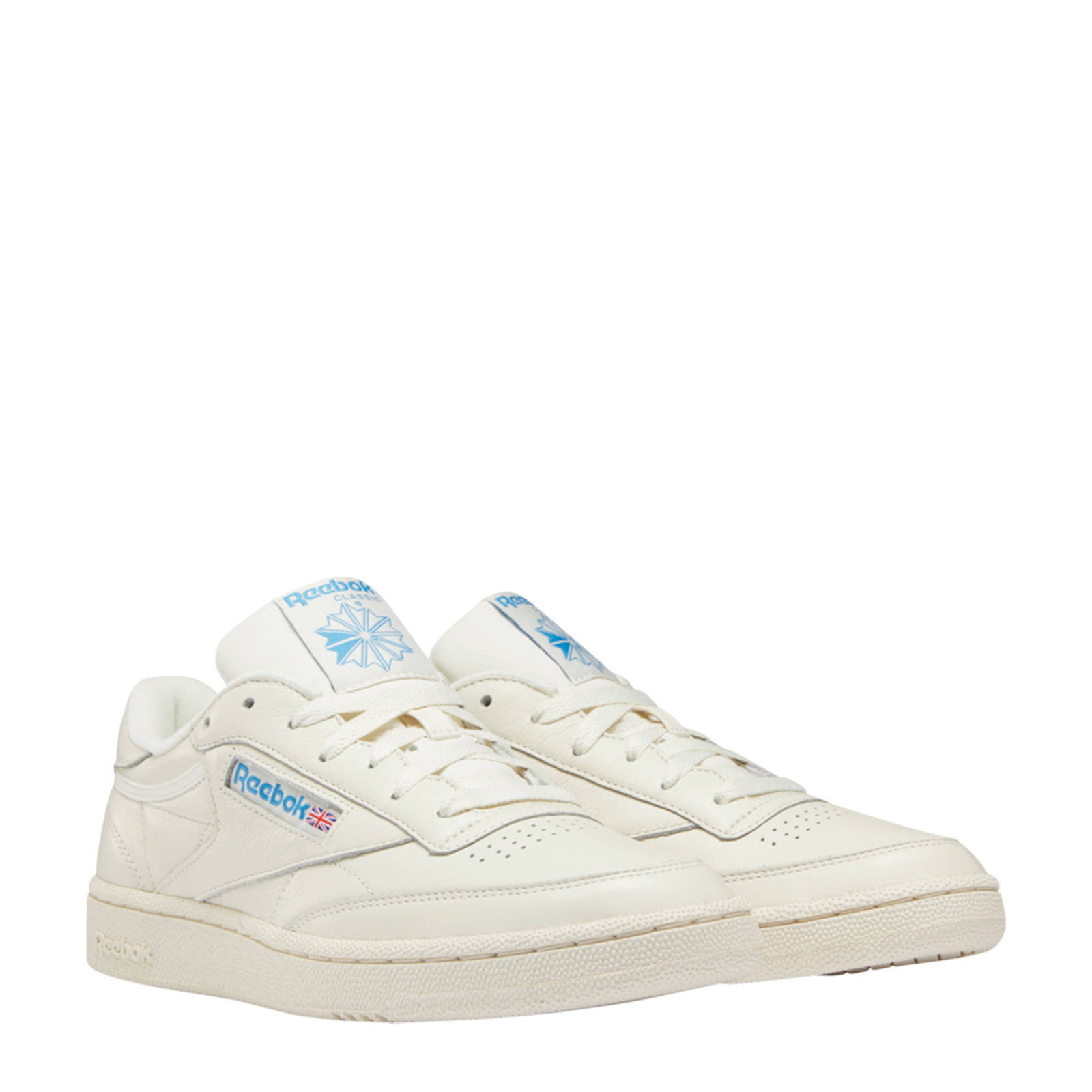 Reebok Classics Club C 85 sneakers ecru/blauw | wehkamp