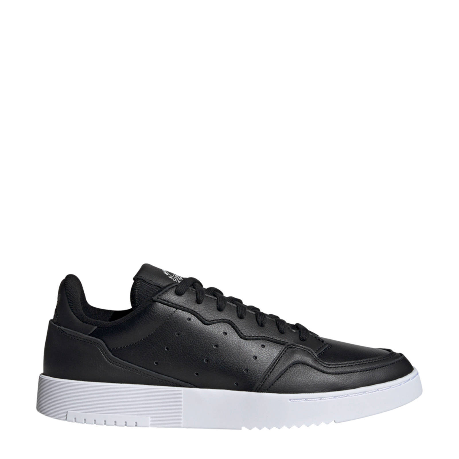 adidas originals supercourt sneakers in black