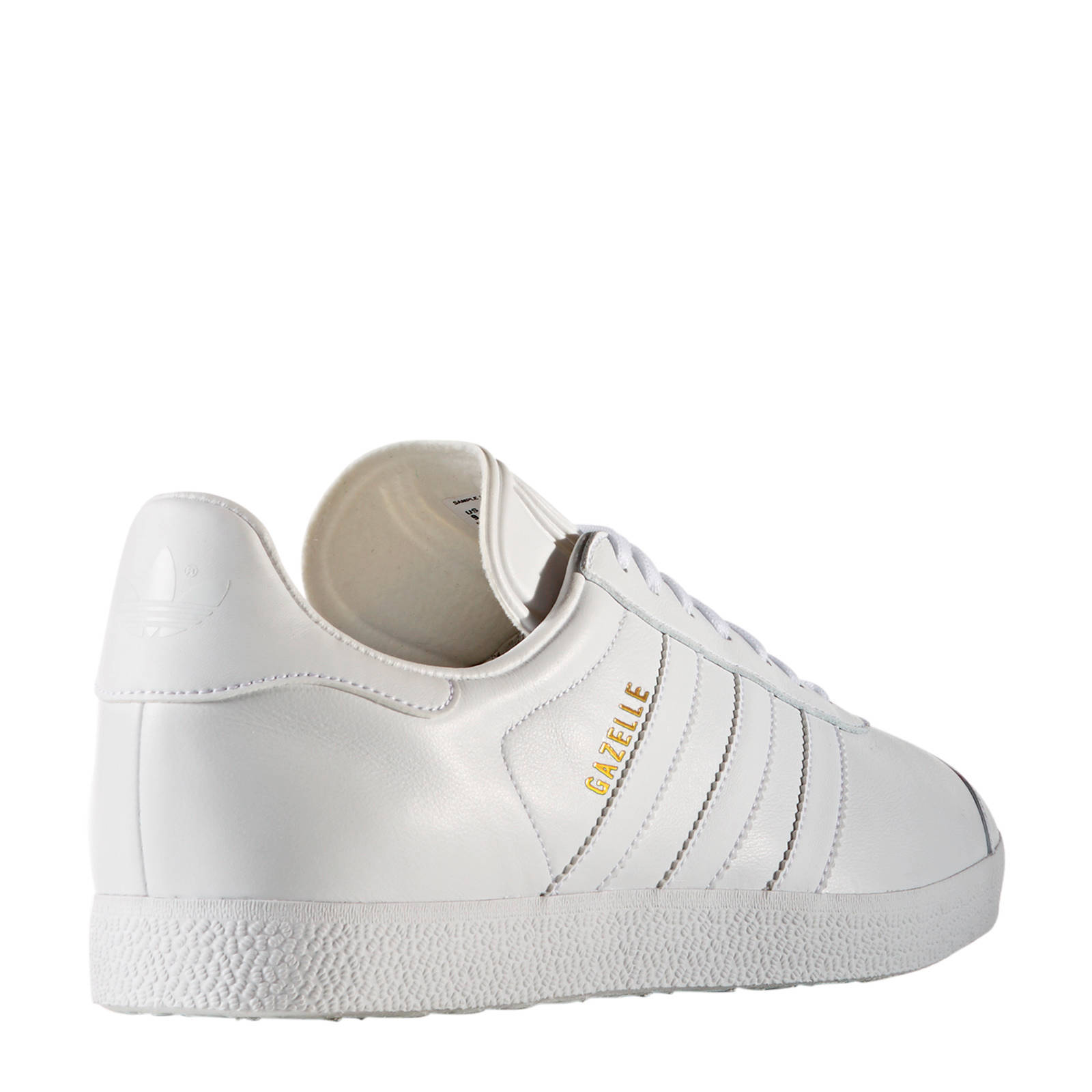 adidas Originals Gazelle sneakers wit/goud | wehkamp