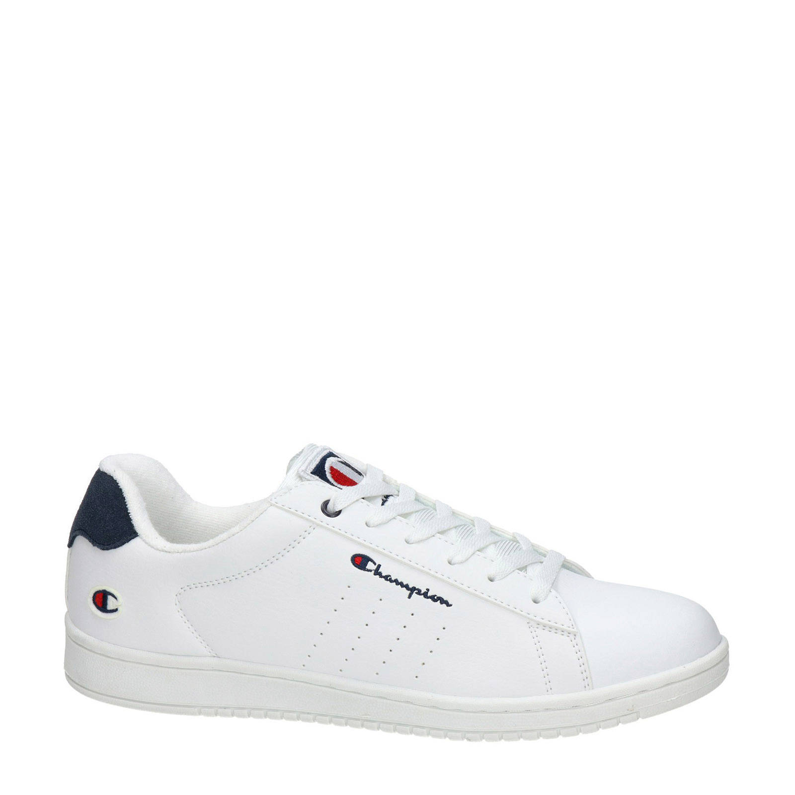 Champion Tennis sneakers wit/blauw | wehkamp