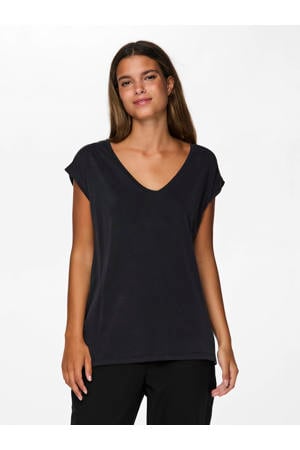 T-shirt PCKAMALA zwart
