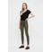 OBJECT coated skinny legging OBJBELLE kaki