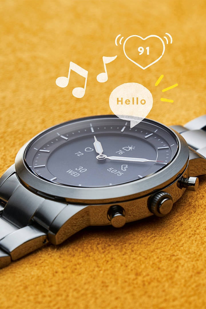 Fossil collider hybrid hr smartwatch online ftw7009