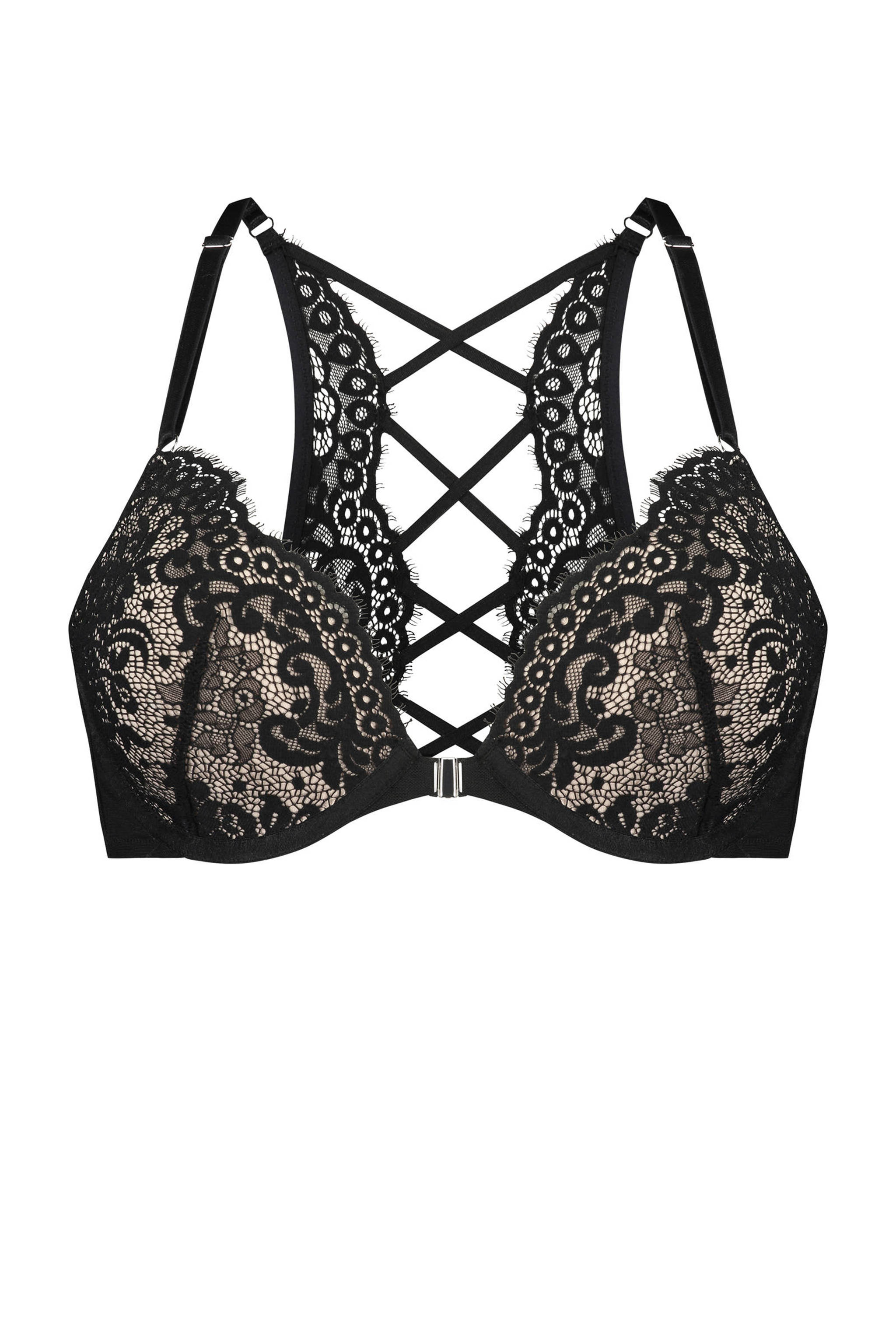 Hunkemoller Push Up Bh Cardi Zwart Wehkamp Hunkemoller Push Up Bh Cardi Zwart Wehkamp