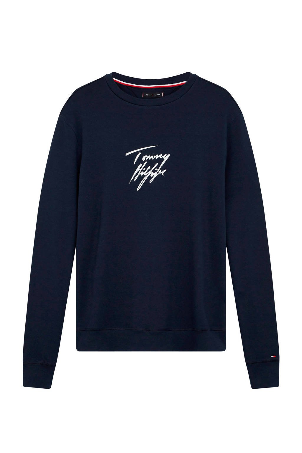 Tommy Hilfiger longsleeve donkerblauw, Donkerblauw