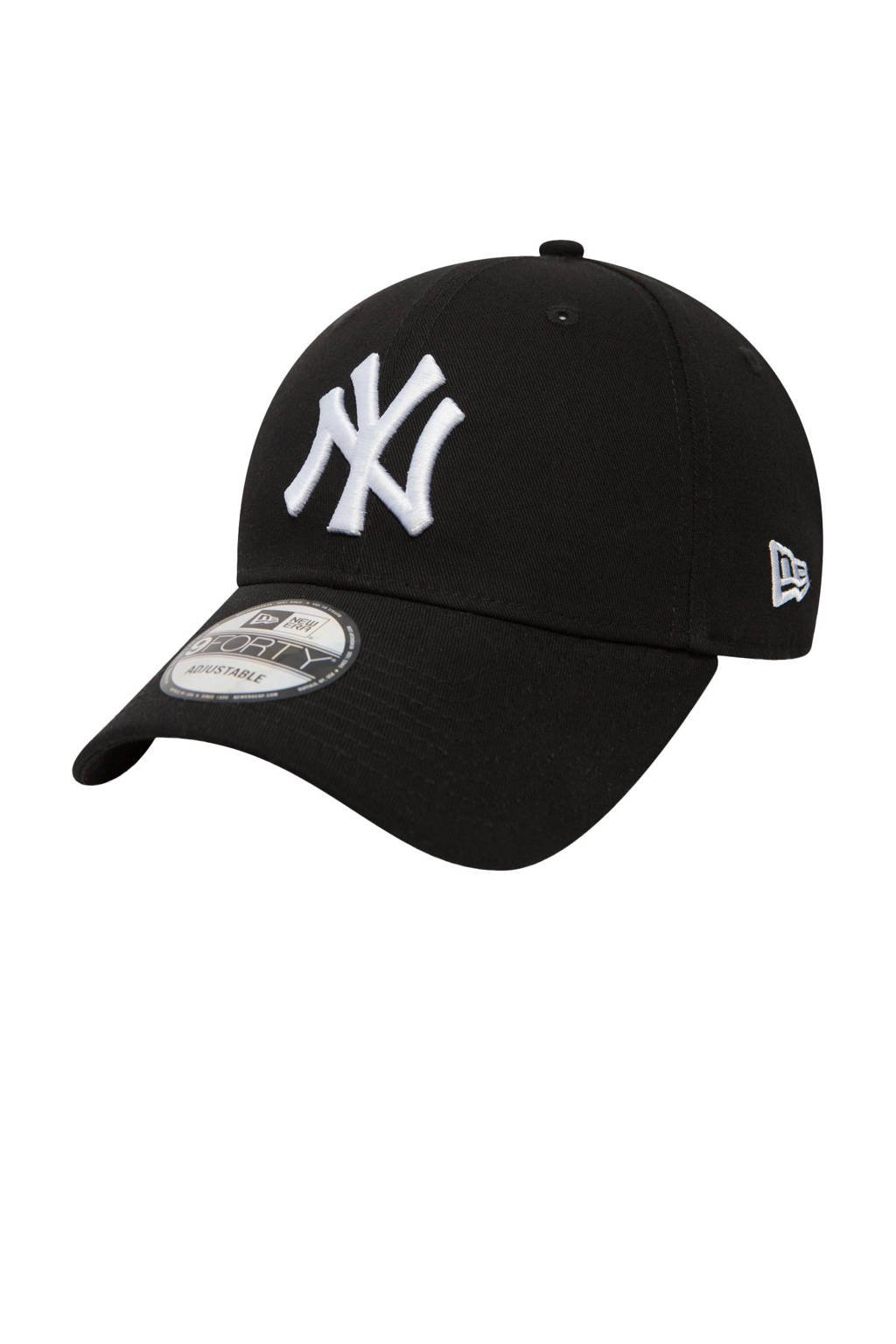 New Era 9Forty pet zwart/wit, Zwart/wit