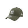 New Era Senior pet 9Forty NY kaki/wit