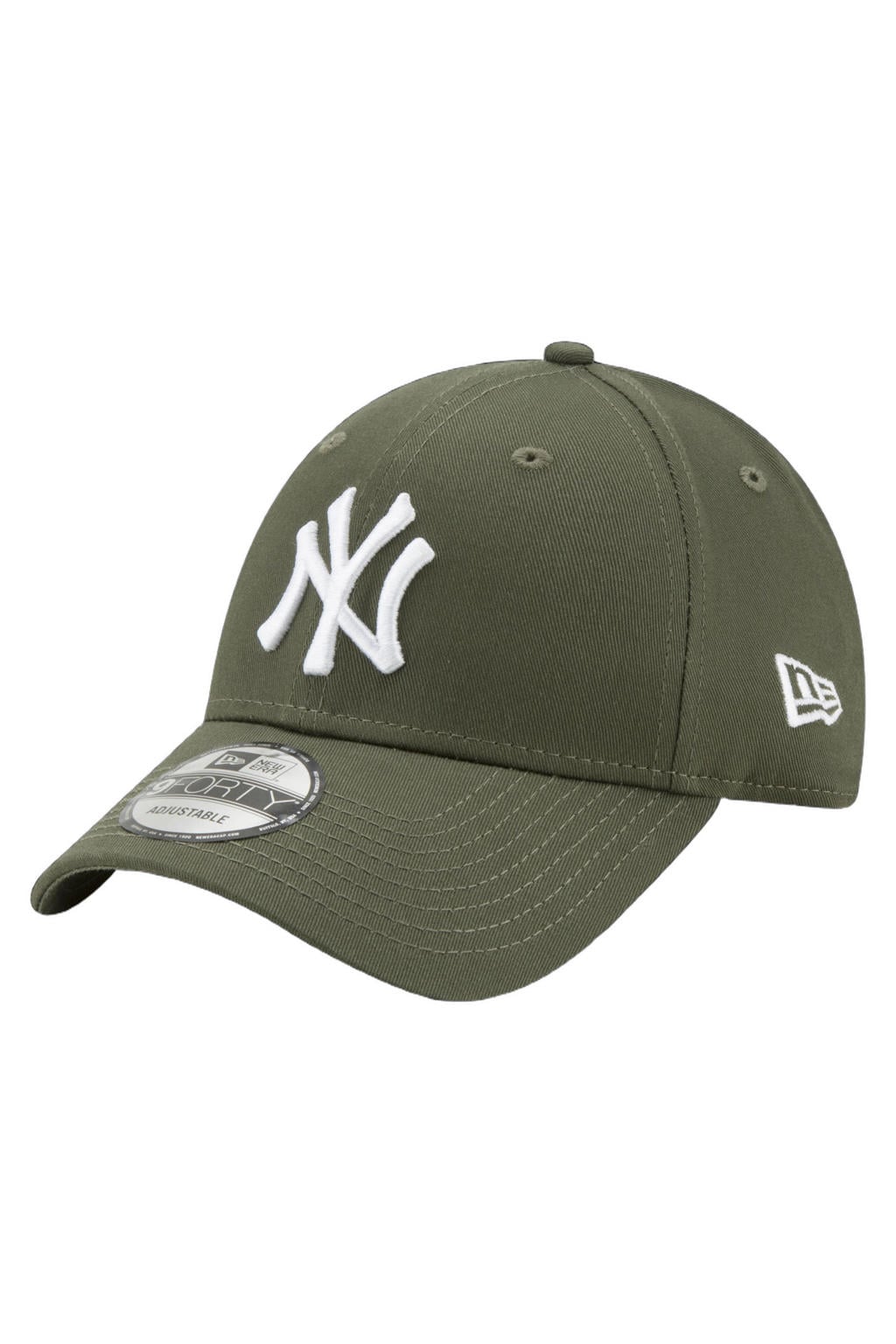 New Era Senior pet 9Forty NY kaki/wit