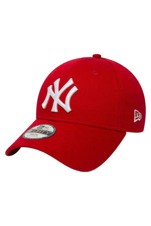 Junior pet 9Forty NY rood/wit