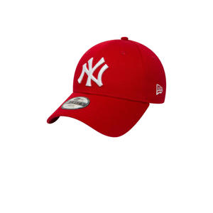 Junior pet 9Forty NY rood/wit