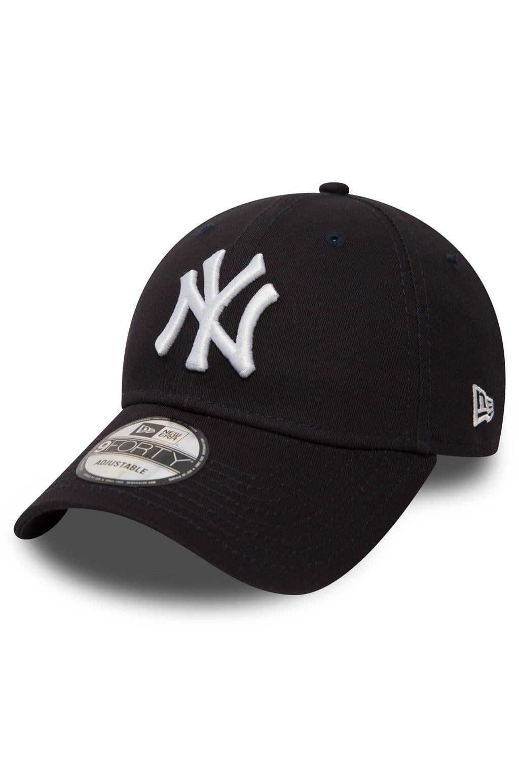 New Era Senior pet 9Forty NY donkerblauw/wit