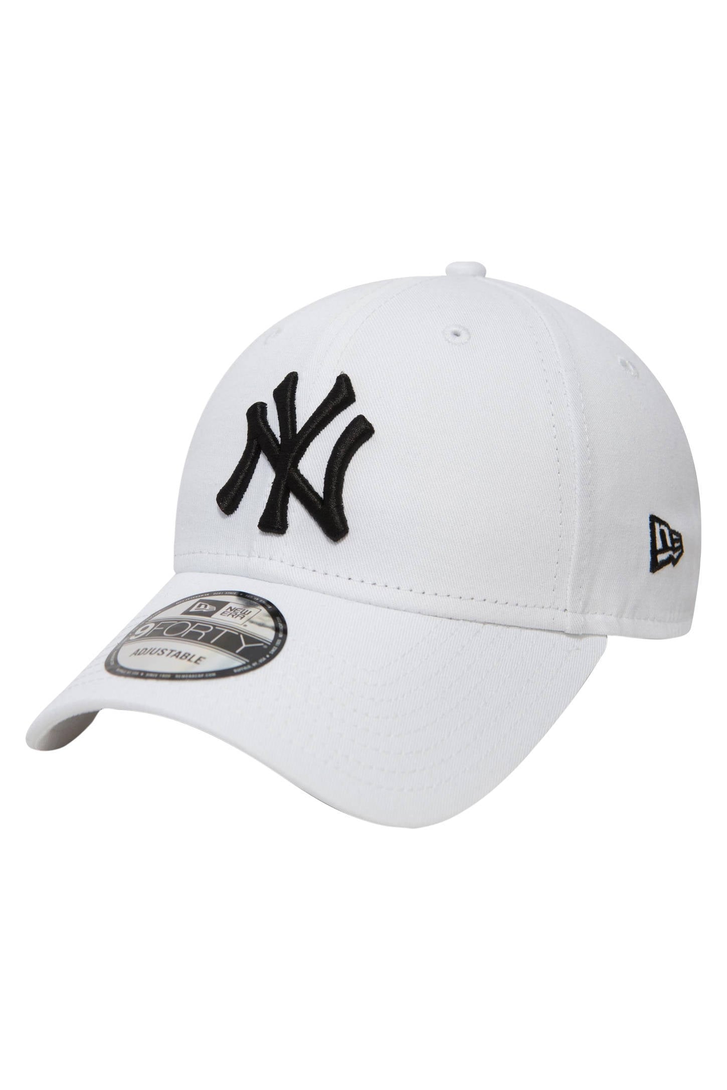 New Era 9Forty pet wit/zwart | wehkamp