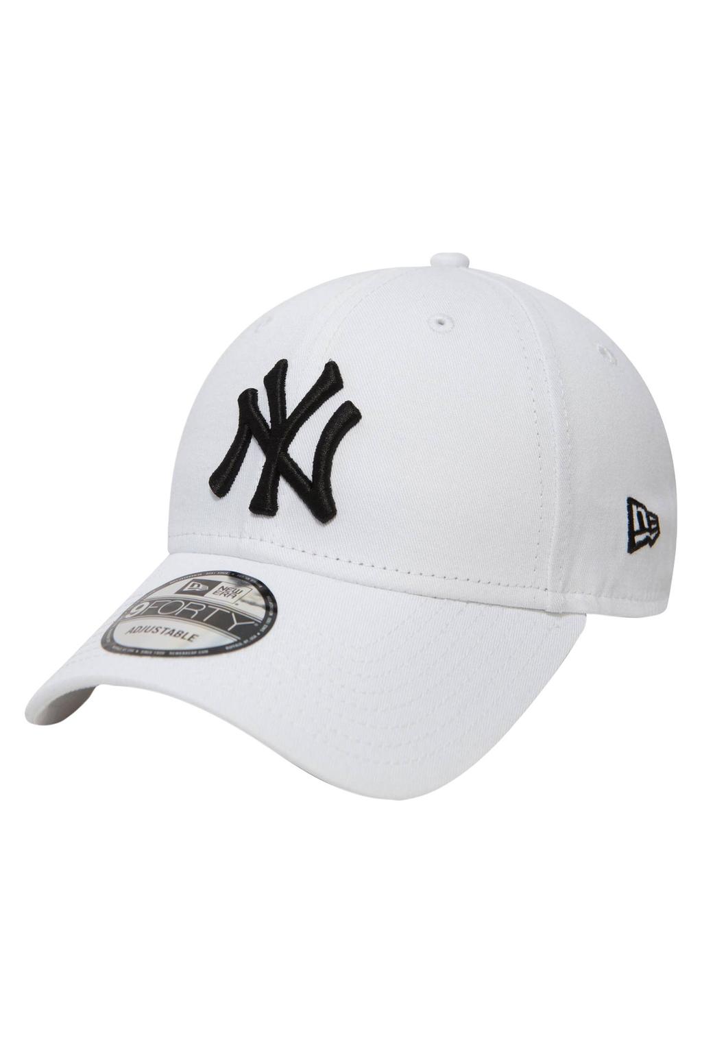New Era Senior pet 9Forty NY wit/zwart