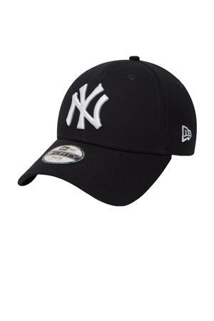Junior pet 9Forty NY donkerblauw/wit