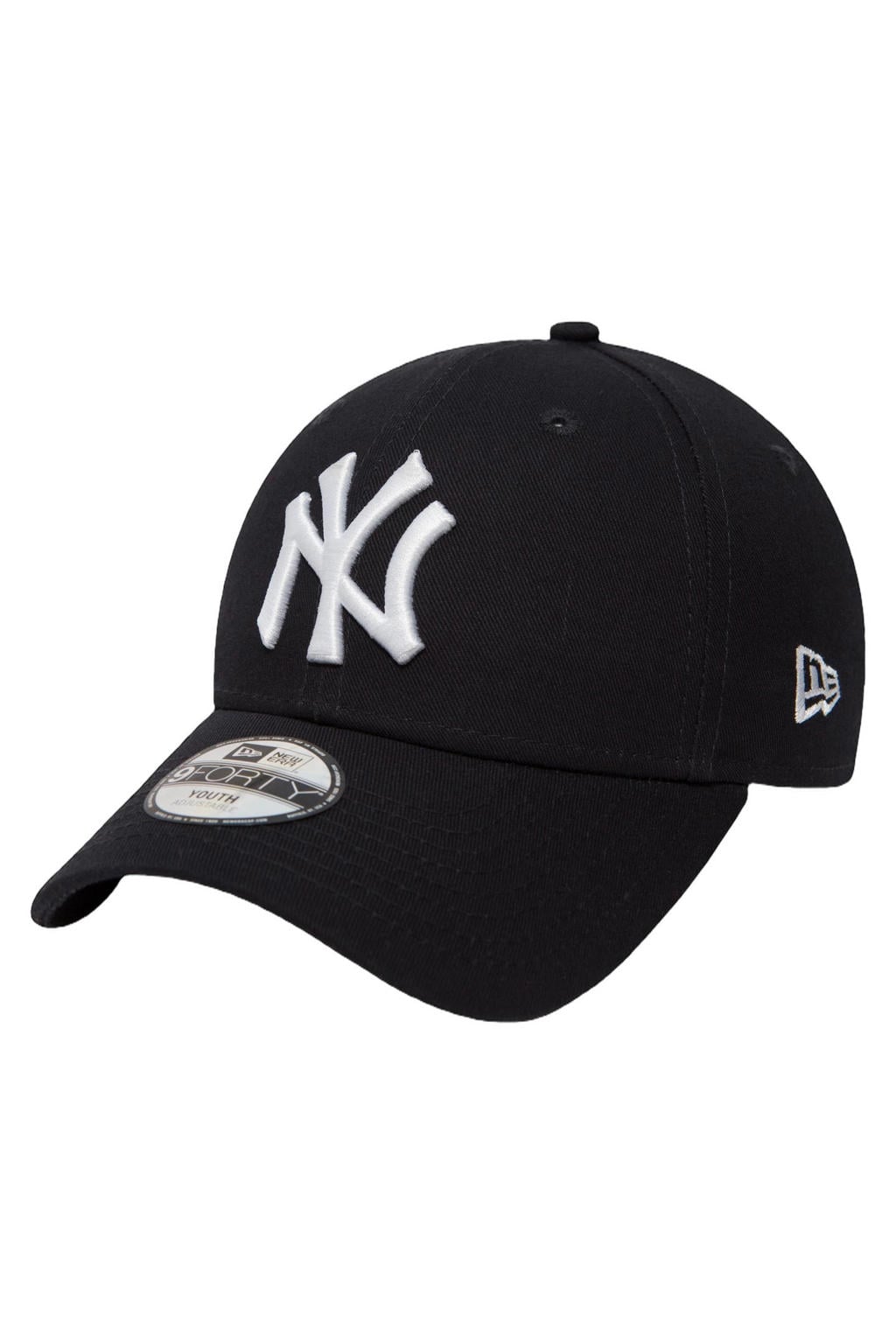 New Era Junior pet 9Forty NY donkerblauw/wit