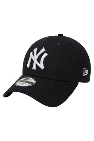 Junior pet 9Forty NY donkerblauw/wit