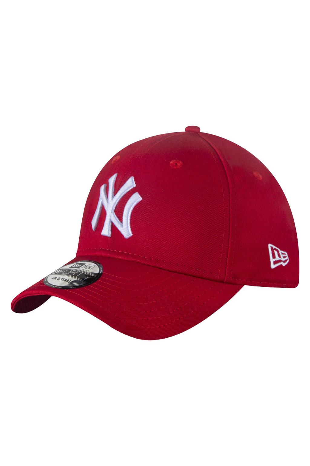 New Era Senior pet 9Forty NY rood/wit