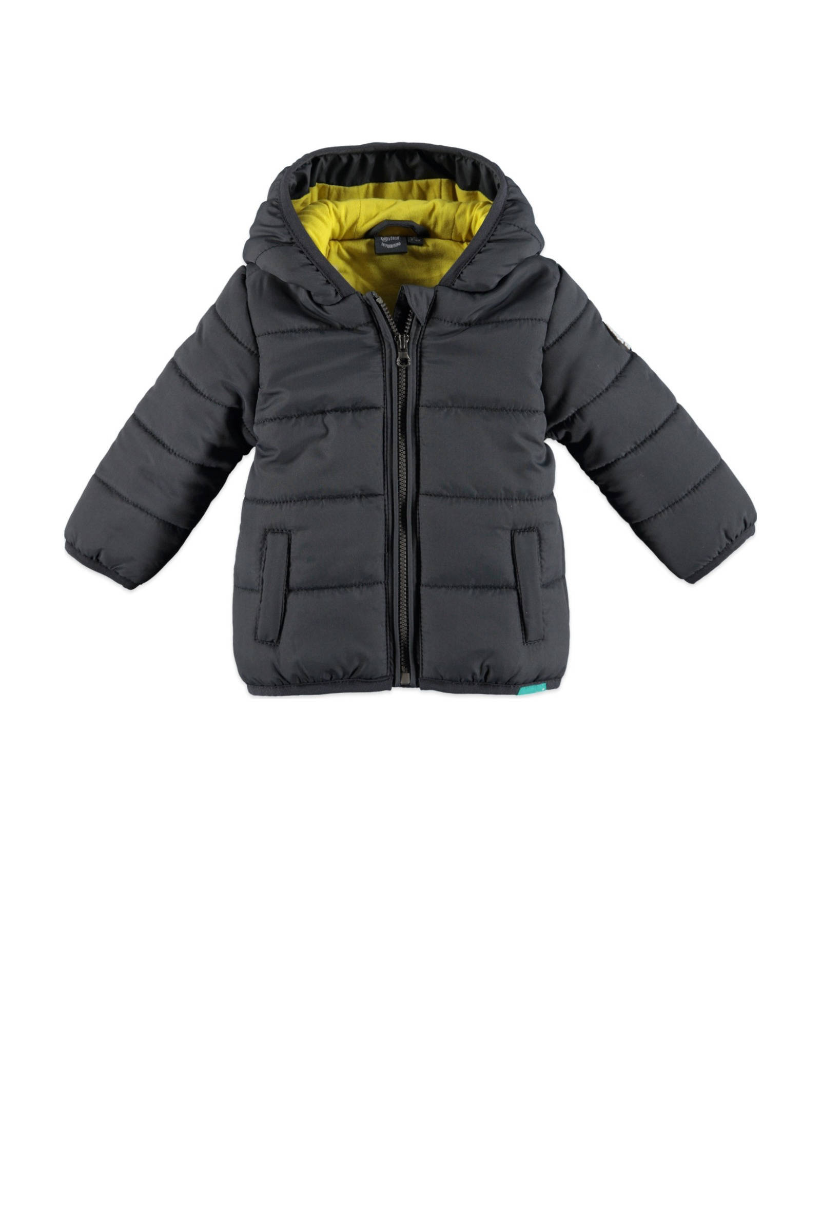 baby gewatteerde winterjas antraciet baby gewatteerde winterjas antraciet