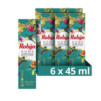 Robijn Home Paradise Secret Geurstokjes - 6 x 45 ml - Voordeelverpakking (45 ml)