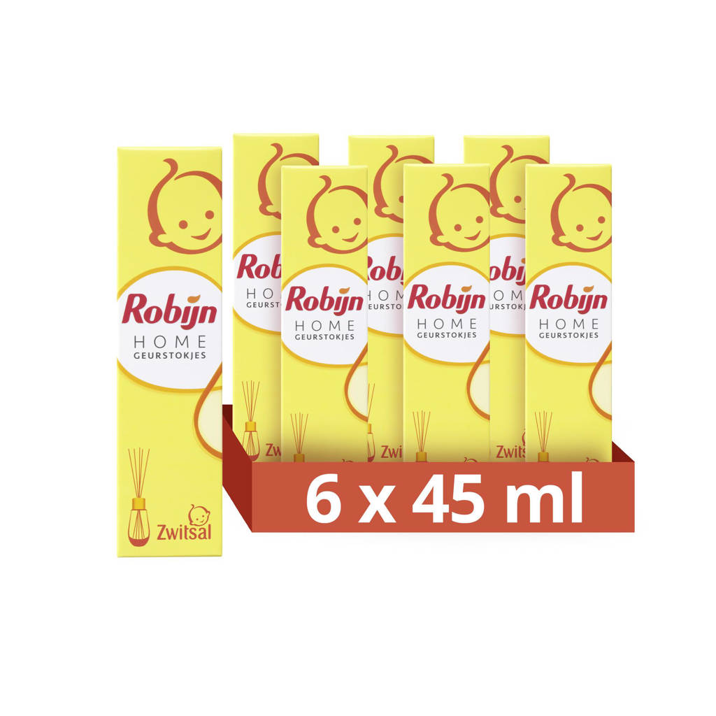 evalueren slaaf Rauw Robijn Home Zwitsal geurstokjes - 6 x 45 ml - voordeelverpakking (45 ml) |  wehkamp