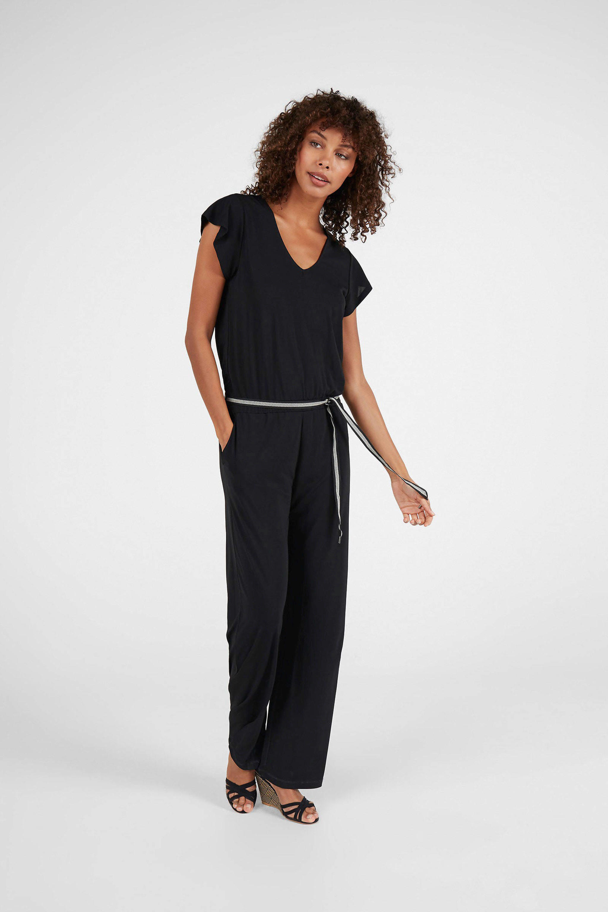 Expresso jumpsuit zwart kopen? in huis wehkamp