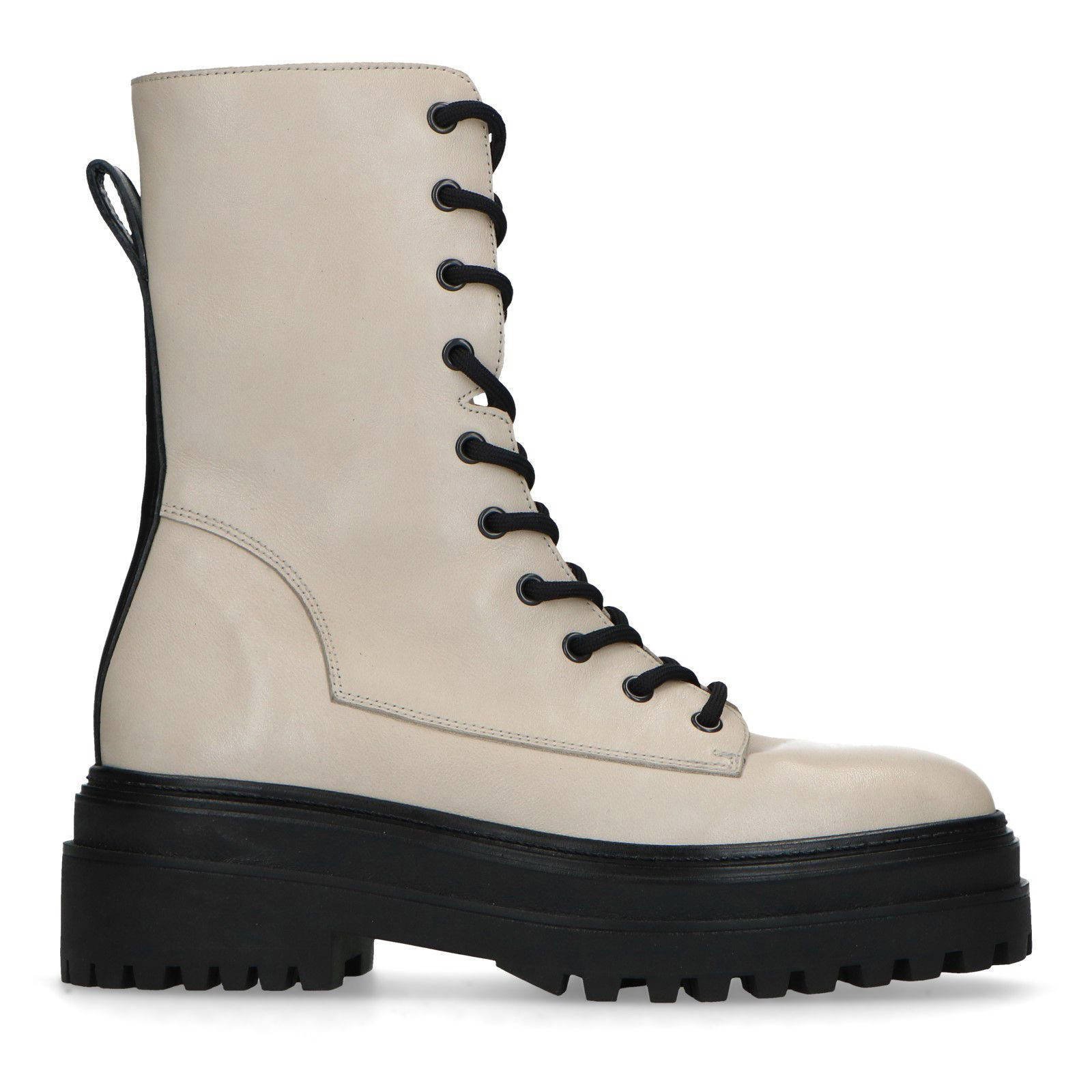 Sacha leren plateau veterboots off white | wehkamp Sacha leren plateau veterboots off white | wehkamp