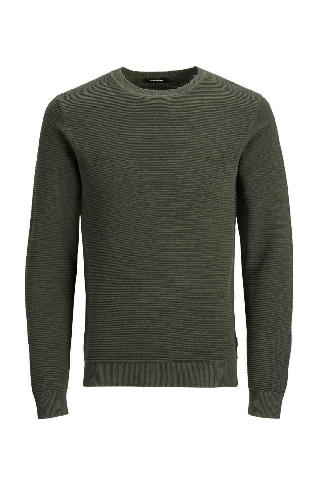 JACK & JONES PLUS SIZE trui donkergroen, Donkergroen