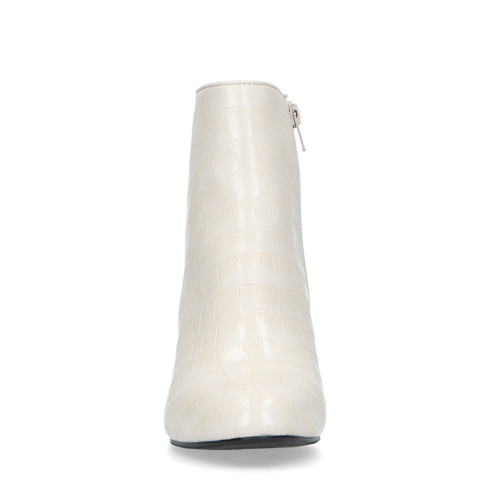 enkellaarzen crocoprint off white enkellaarzen crocoprint off white