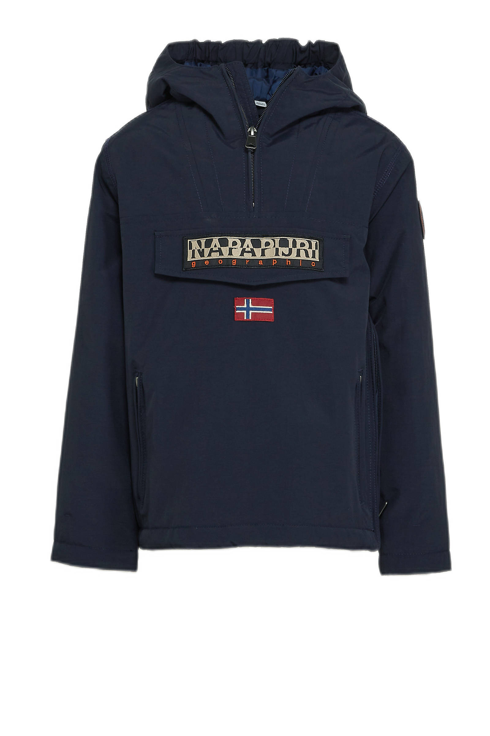 Napapijri gewatteerde winterjas Rainforest PKT met logo Napapijri gewatteerde winterjas Rainforest PKT met logo