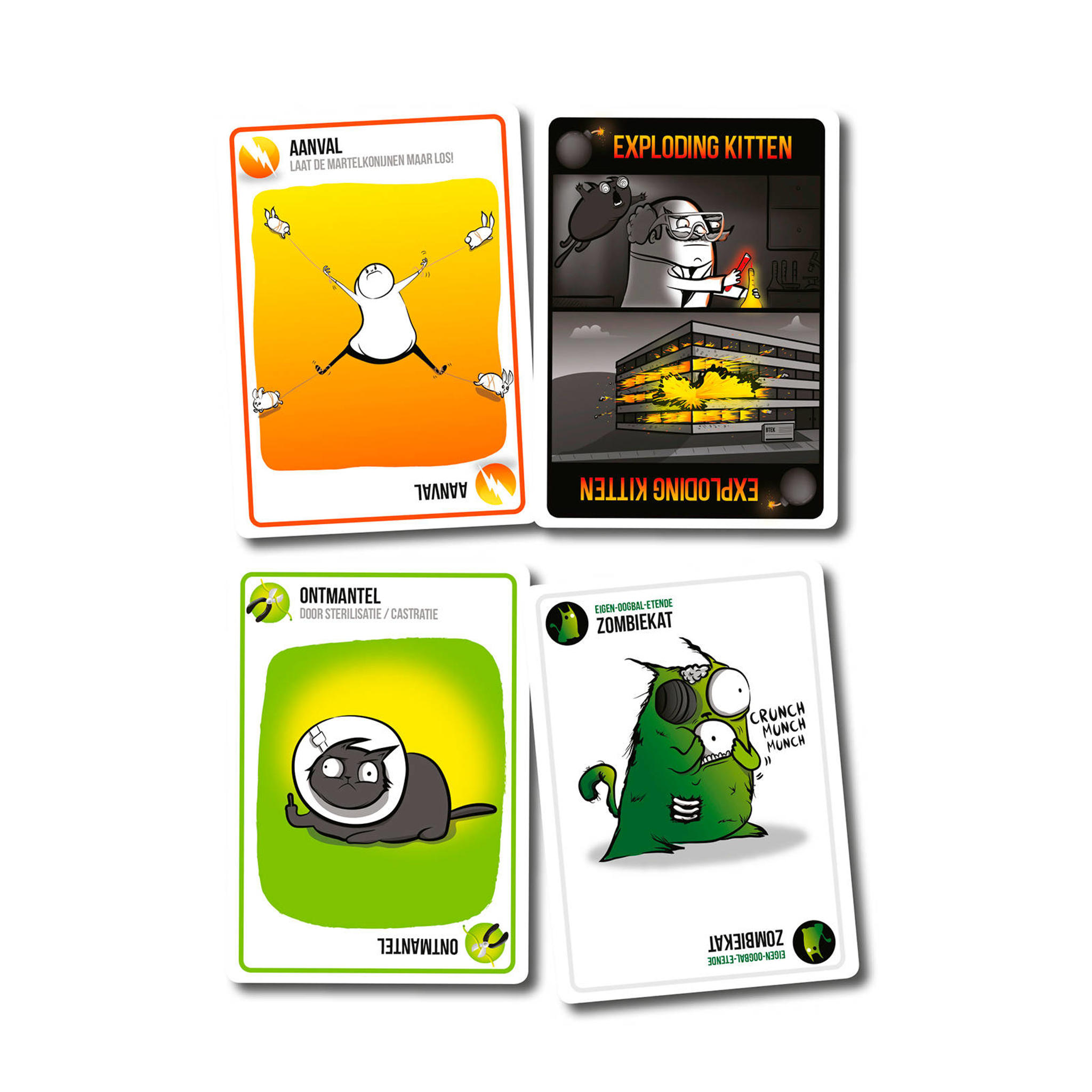 Exploding Kittens Exploding Kittens Nsfw 18 Nl Kaartspel Wehkamp