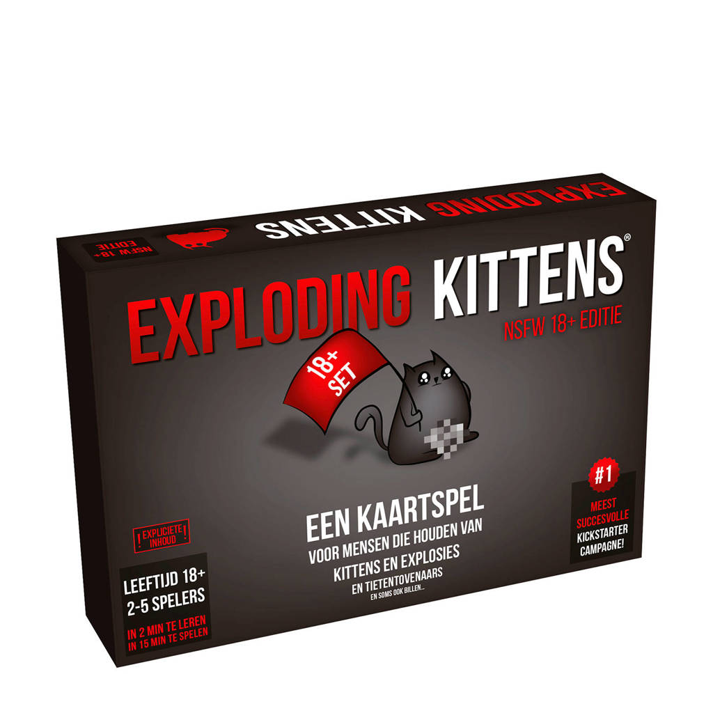 Exploding Kittens Exploding Kittens NSFW 18+ NL kaartspel