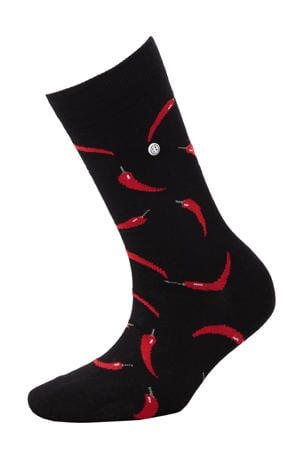 sokken Red Peppers zwart