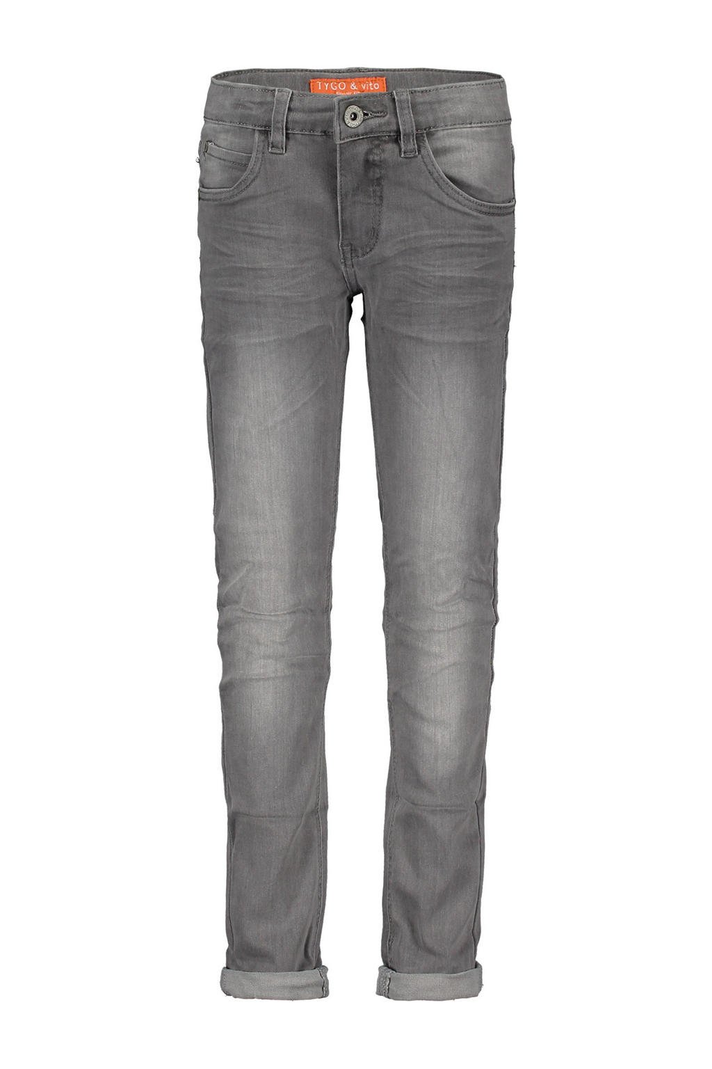 TYGO & vito skinny jeans grijs stonewashed